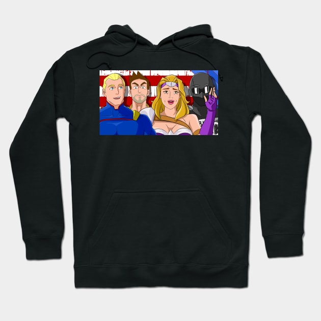 the seven the boys diabolical Hoodie by super villain